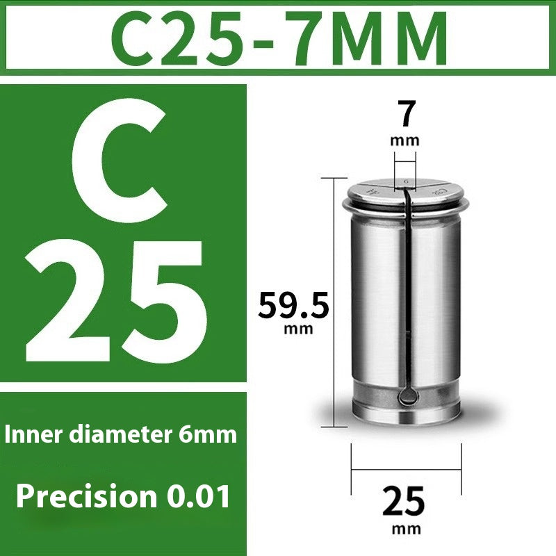 6027 C32 Powerful Straight Collet Collet C42/C25/C20/C16 Boring Head Reducing Sleeve Powerful Collet Chuck Shandong Denso Pricision Tools Co.,Ltd.